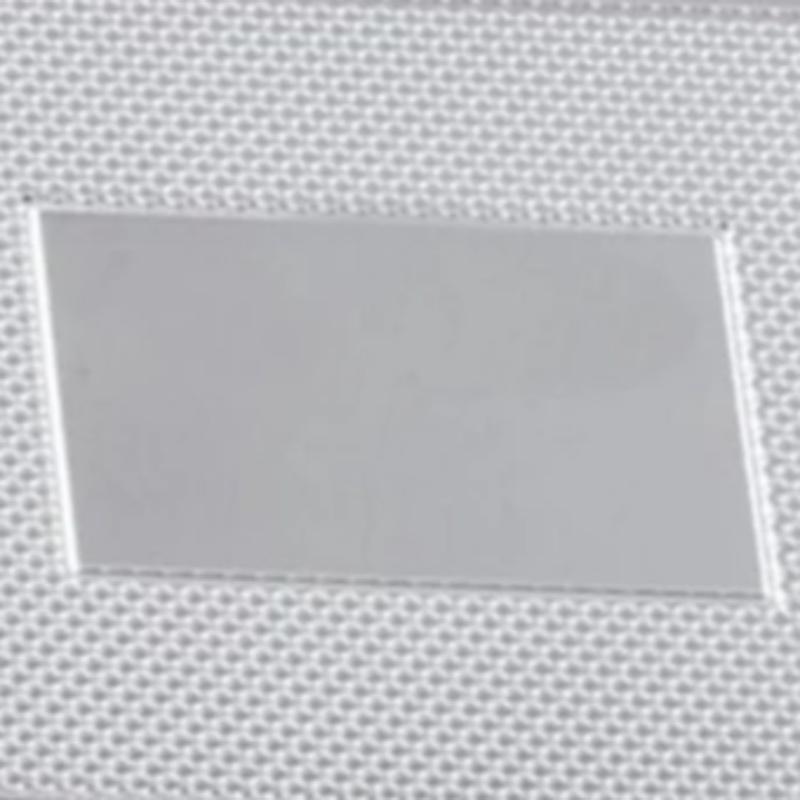 Panelled Business Card Holder Silver Plated EP7853