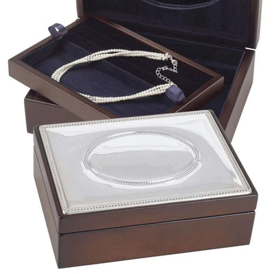 Silver Top Trinket Box Extra Large 7885 - Engraveitnow Ltd