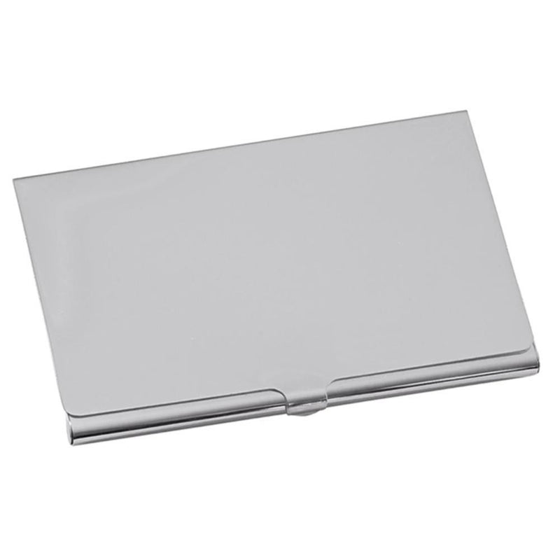 Plain Business Card Holder Nickle Plated