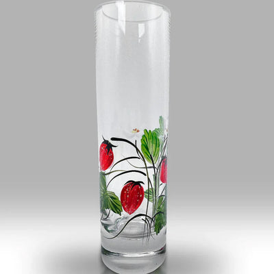 35% off & Free Engraving - Nobile Strawberry Fields Bud Vase - 19.5cm - Engraveitnow Ltd