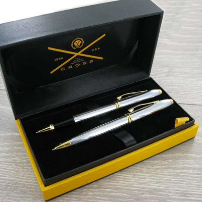 Cross Townsend Pen Set 2 Personalised - Engraveitnow Ltd