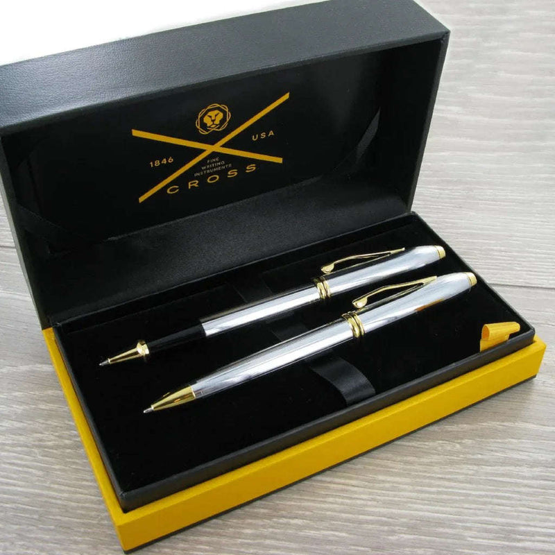 Cross Townsend Pen Set 2 Personalised - Engraveitnow Ltd