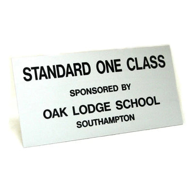 Aluminium Plate 6" x 2" - Engraveitnow Ltd