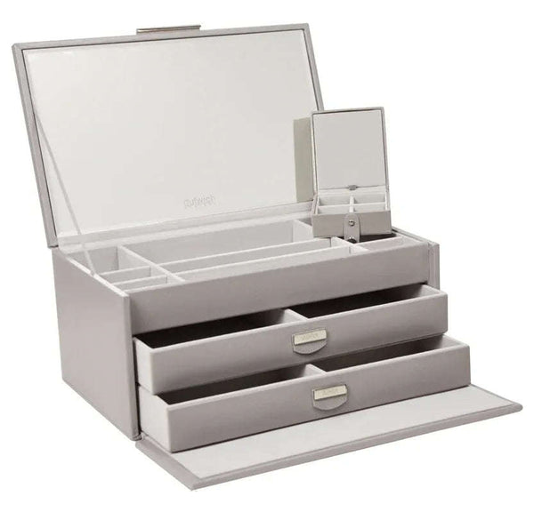 Dulwich Designs Notting Hill Grey Large Jewellery Box 71176