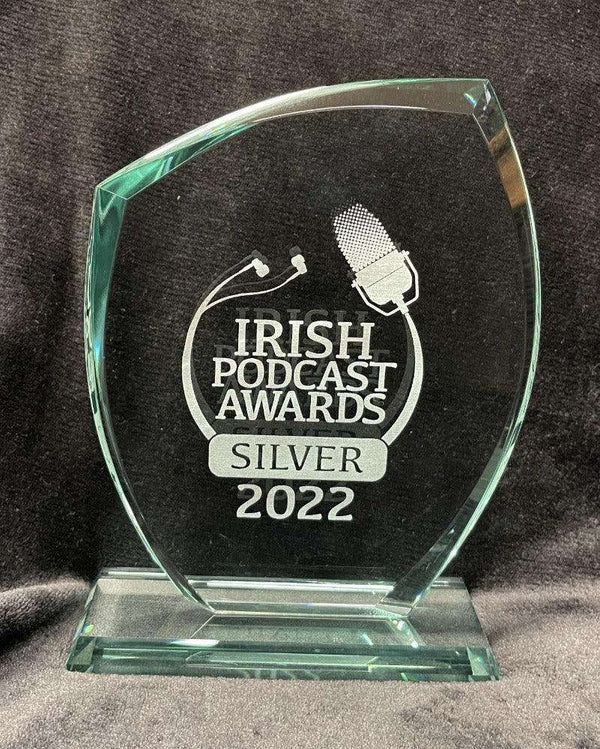 Swatkins Jade Glass Award HC015B 8.5"