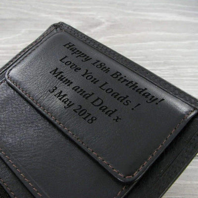Visconti Heritage HT11 Brixton Soft Brown Leather wallet - Engraveitnow Ltd
