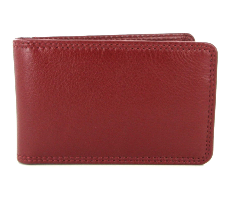 Visconti Heritage HT5 Nelson Soft Red Leather Credit Card Holder