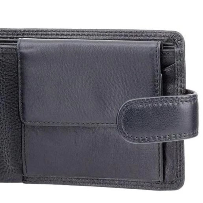 Visconti Heritage HT10 Knightsbridge Soft Black Leather Wallet ...