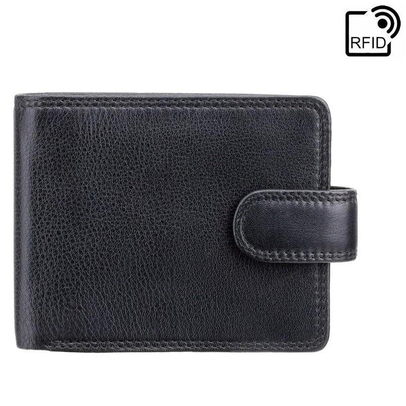Visconti Heritage HT10 Knightsbridge Soft Black Leather Wallet ...
