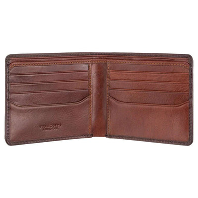 Visconti Atelier AT58 Milo Cash & Card Wallet Burnish Tan - Engraveitnow Ltd