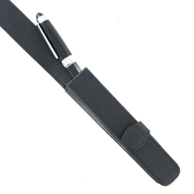 Online Leather Pen Case for 1 Pen - 90758 - Engraveitnow Ltd