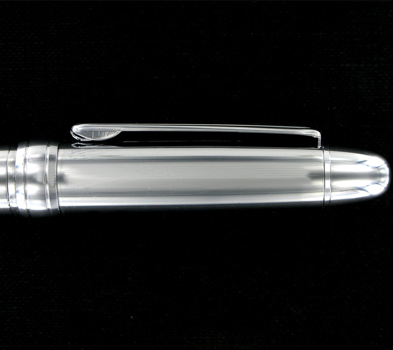 Chrome Pen & Pen Case including free engraving