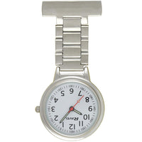Easy Read Engraved Nurse Fob Watch Chrome R1101.10