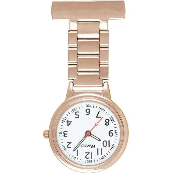 Easy Read Engraved Nurse Fob Watch Rose Gold R1101.40