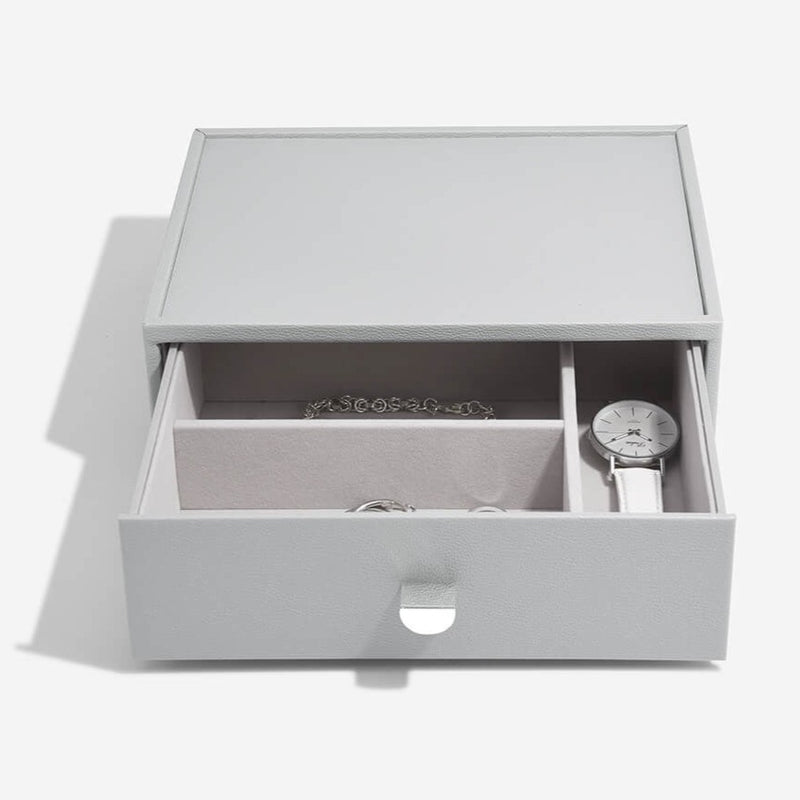 Stackers Pebble Grey Classic Jewellery Box - Set of 2 - 76059