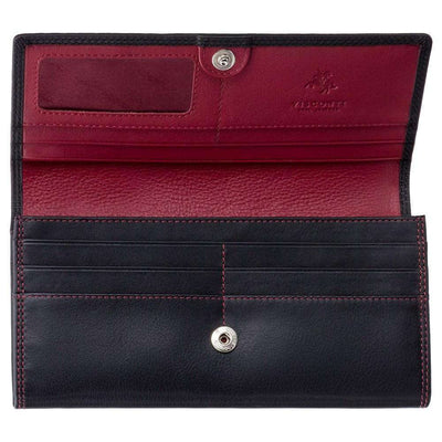 Visconti Topas Ladies Personalised Purse CD21 red - Engraveitnow Ltd